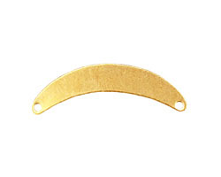 Brass Arch Blank Link 32x8mm