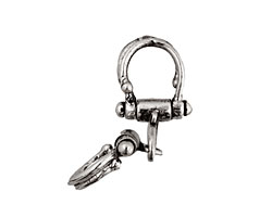 McLees Sterling Silver Multi Strand Clasp 40x13mm
