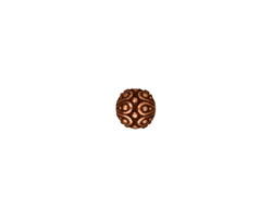 TierraCast Antique Copper (plated) Casbah Round Bead 7mm