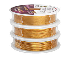 Soft Flex Trios Extreme 24K Gold Assorted Sizes Wire 3x10ft.
