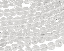 Rock Crystal Round 6mm