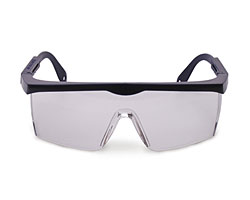 Safety Glasses w/ Adjustable Blue Frame