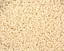 TOHO Opaque Light Beige Round 15/0 Seed Bead