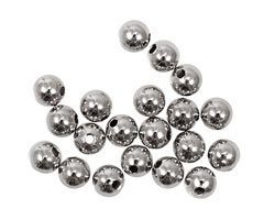 Silver (plated) Round 6mm