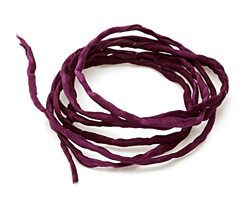 Burgundy Silk String 2mm