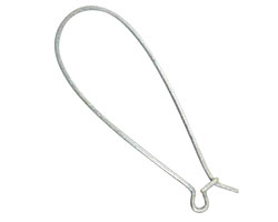 Nunn Design Silver (plated) Kidney Earwire