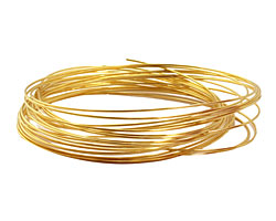 Memory Wire Gold (plated) Oval Bracelet .35 oz.