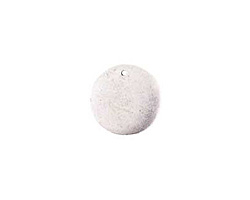 Nunn Design Antique Silver (plated) Flat Small Circle Tag 20mm