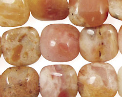 Monaco Agate Puff Square 14mm