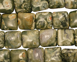 Rhyolite Puff Square 10mm