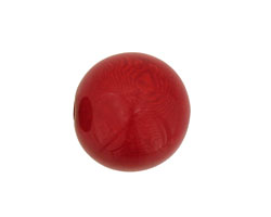 Tagua Nut Coral Round 20mm