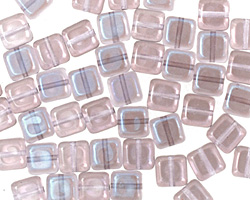 Czech Glass Twilight Alexandrite Square 6mm