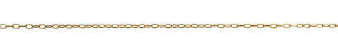 Antique Gold (plated) Drawn Cable Chain
