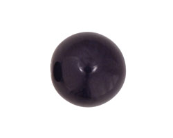 Tagua Nut Midnight Round 20mm
