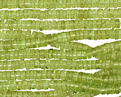 Peridot Heishi 4-5mm