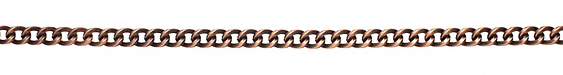 Antique Copper (plated) Heavy Curb Chain