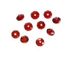 Salsa Faceted Rondelle 4x6mm