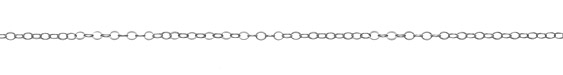 Sterling Silver Oval Cable Chain