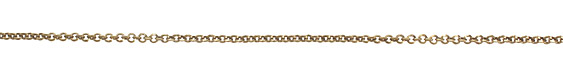 Antique Brass (plated) Beveled Cable Chain