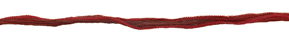 Chocolate/Garnet Blend Hand Dyed 100% Silk Ribbon 1/2"