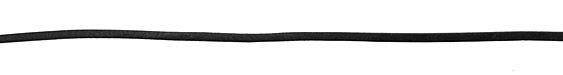 Black Leather Belting Lace 3mm