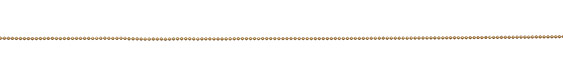 Satin Hamilton Gold (plated) Diamond Cut Ball Chain