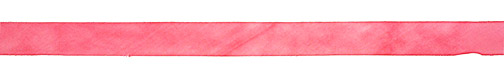 China Doll Hand Dyed 100% Silk Ribbon 7/16"
