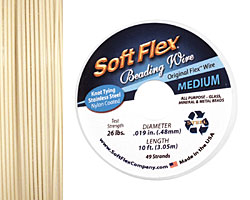 Soft Flex Bone .019" (Medium) 49 Strand Wire 10ft.