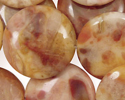 Monaco Agate Puff Coin 25mm
