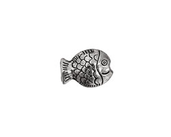 Pewter Fish 14x10mm