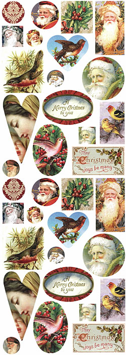 Nunn Design Winter Holiday Collage Sheet