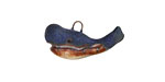 Kylie Parry Ceramic Whale 25-27x7-8mm