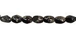 Czech Glass Dark Garden Table Cut Rice 8x5mm