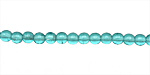 Czech Glass Teal Round 4mm