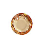 Champagne Faceted Coin 16mm