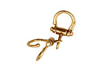 McLees Shiny Bronze Multi Strand Clasp 40x13mm