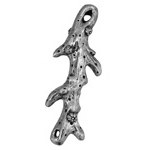 Green Girl Pewter Coral Link 47x15mm