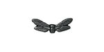 TierraCast Gunmetal Dragonfly Wings 7x20mm