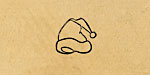 Santa Hat Metal Stamp 5mm