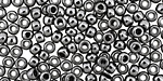 TOHO Metallic Hematite Round 6/0 Seed Bead