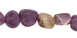 Dogtooth Amethyst Tumbled Nugget 10-12mm