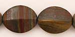 Tiger Iron Crested Oval 25x18mm
