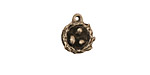 Green Girl Pewter Tiny Nest Dangle 11x14mm