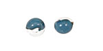 Unicorne Beads Dark Sky Blue Teardrop 7x9mm