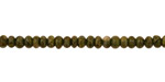 African Green Jasper Rondelle 4mm