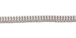 SilverSilk Non-Tarnish Silver 8 Needle Flat Knitted Wire 4.8mm