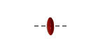 Tagua Nut Coral Rondelle 3x8mm