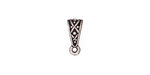 TierraCast Antique Silver (plated) Legend Bail 5x12mm