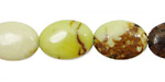Lemon Chrysoprase (w/ matrix) Flat Oval 18x13mm