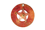 Patricia Healey Copper Star Ring Pendant 27mm